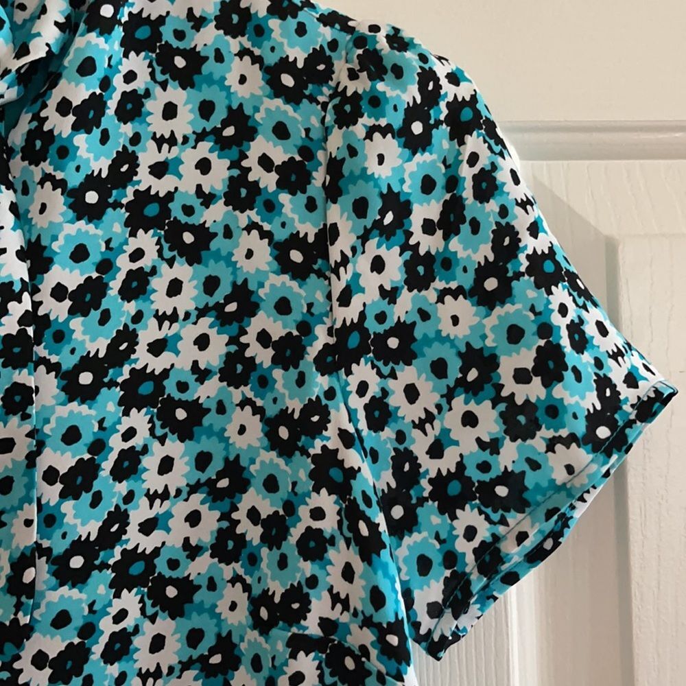Michael Kors TileBlu/Blck top - Picture 5 of 8